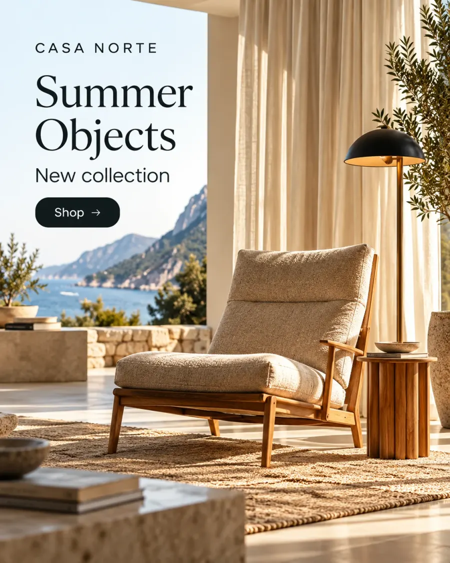 CASA NORTE home retail campaign
