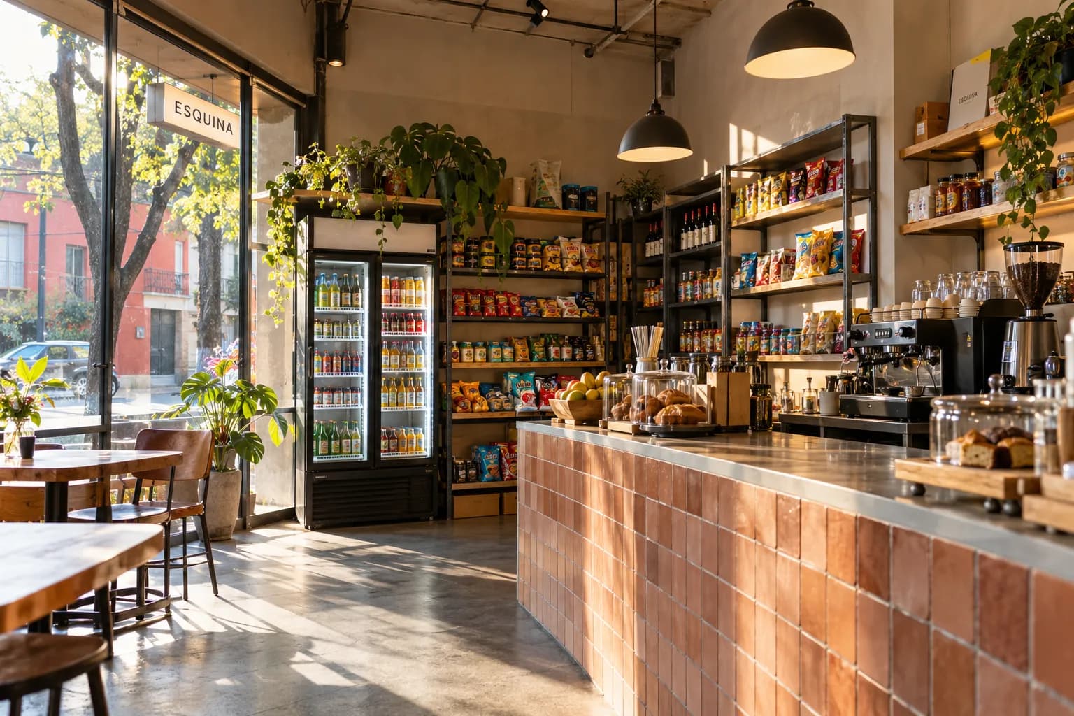 Café y tienda de conveniencia ESQUINA